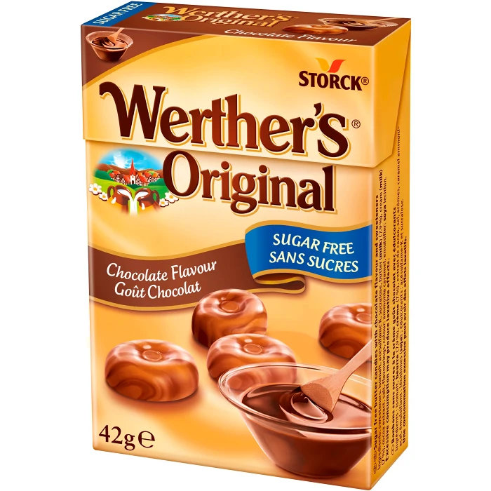 Godis Karamell Choklad 42g Werthers original