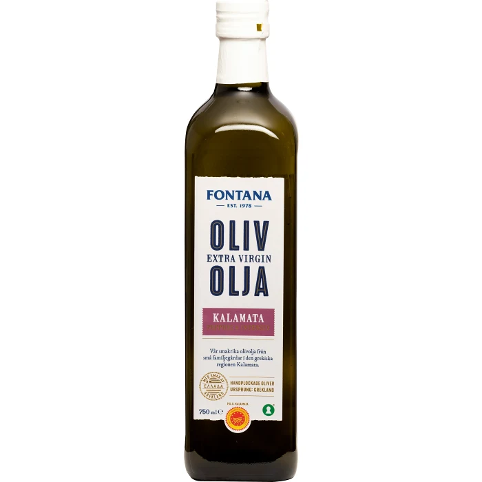 Extra virgin Olivolja Kalamata 750ml Fontana