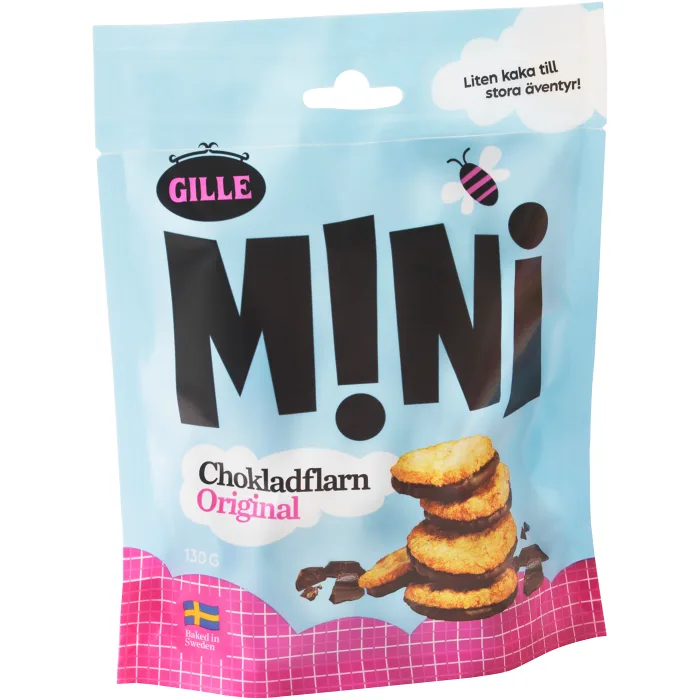 Mini Chokladflarn Orginal 140g Gille