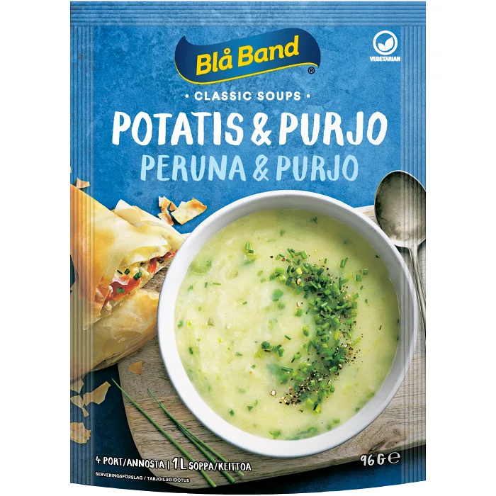 Potatis & Purjolökssoppa 4 portioner 1l Blå Band