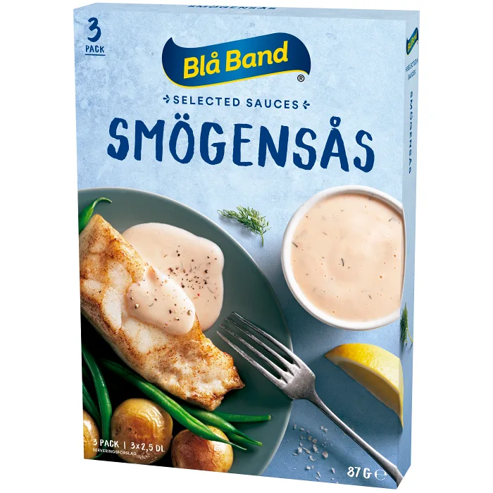 Smögensås Bistro 2,5dl 3-p Blå Band