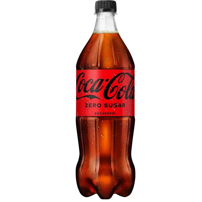 Läsk Cola Zero 1l Coca-Cola