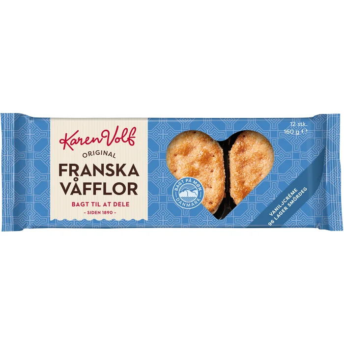 Franska Våfflor 160g Karen Volf