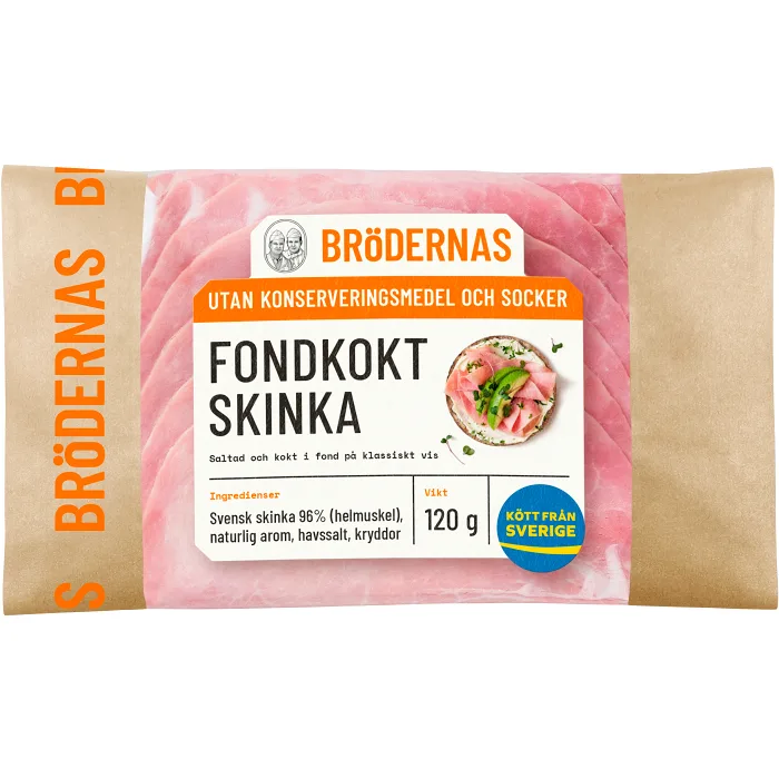 Skinka Fondkokt 120g Brödernas