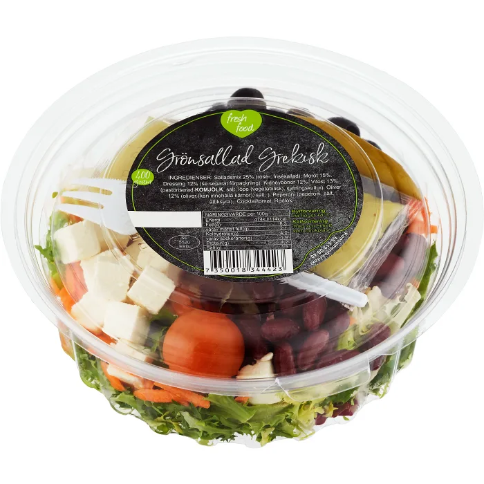 Grönsallad Grekisk 380g Fresh Food