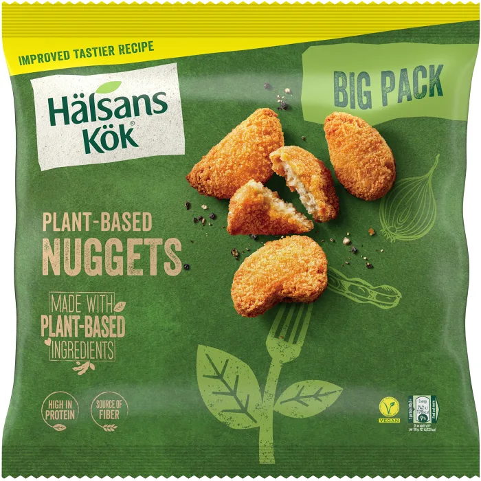 Plant-based Nuggets 700g Hälsans Kök