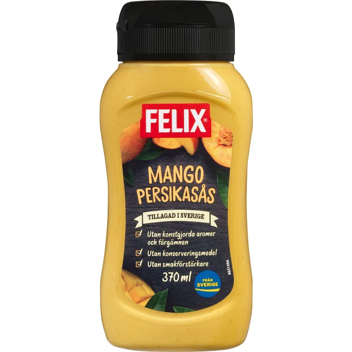 Mango Persikasås 370ml Felix