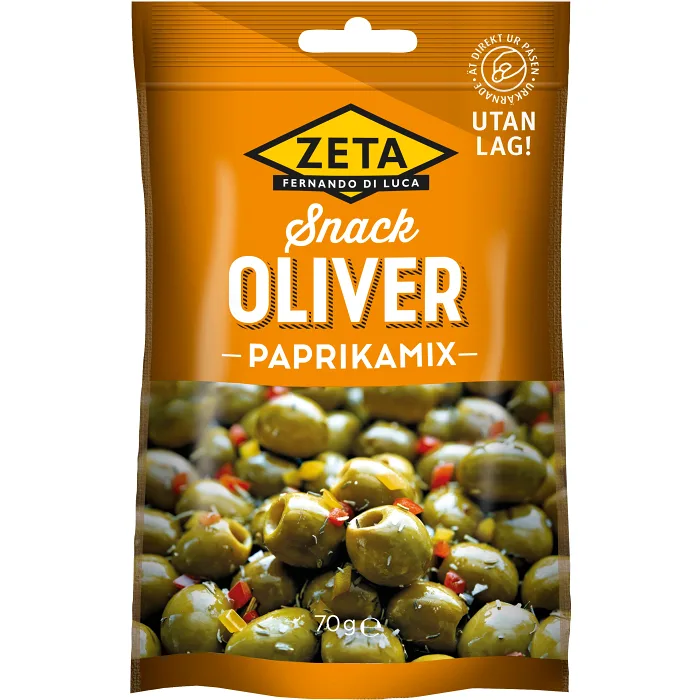 Oliver Snack Paprikamix 70g Zeta