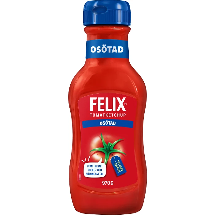 Ketchup Osötad 970g Felix
