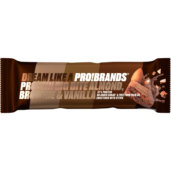 Proteinbar Big Bite Protein Almond Brownie Vanilla 45g Probrands