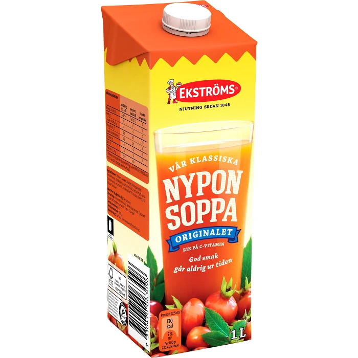 Nyponsoppa Original 1l Ekströms