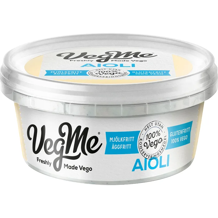 Sås Aioli Vegansk 170ml Vegme