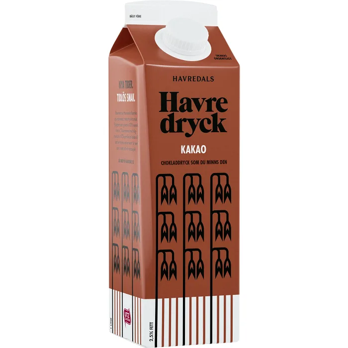 Havredryck Kakao 1l Havredals