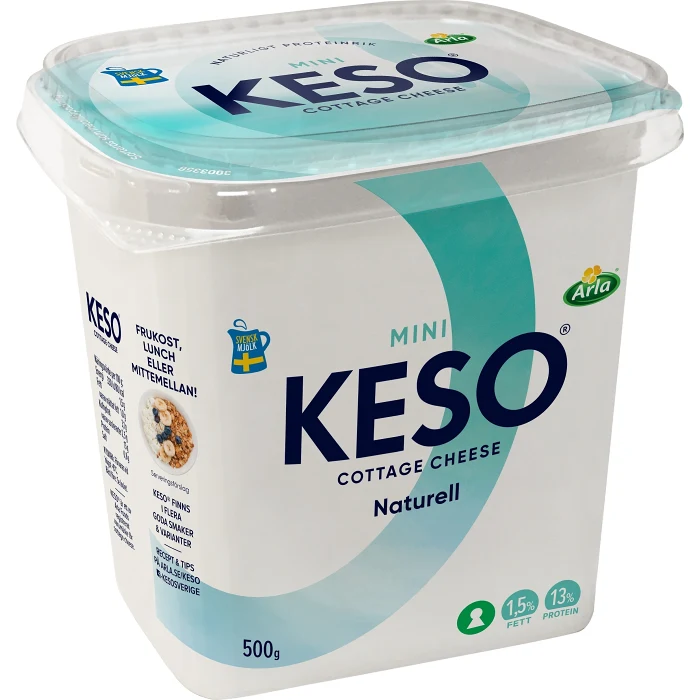 Cottage cheese Mini 1,5% 500g KESO®