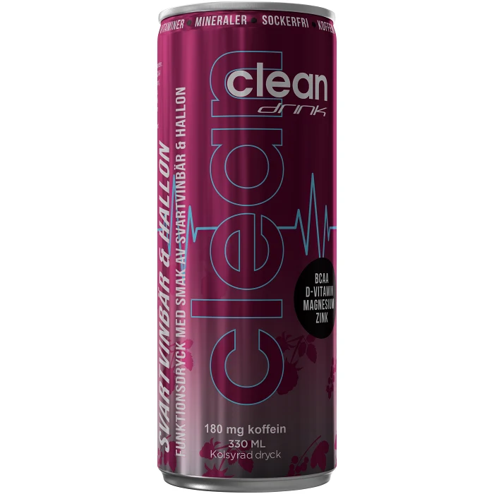 Energidryck BCAA Berry 33cl Clean drink