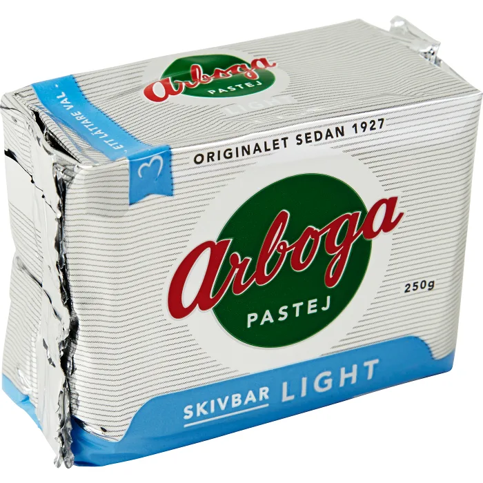 Pastej Skivbar Light 250g Arboga