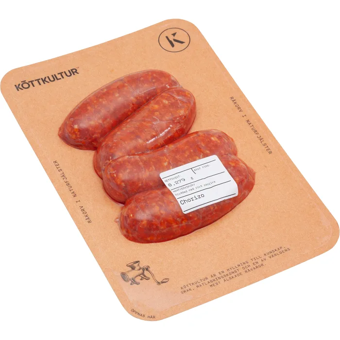 Chorizo rökt paprika 280g Köttkultur