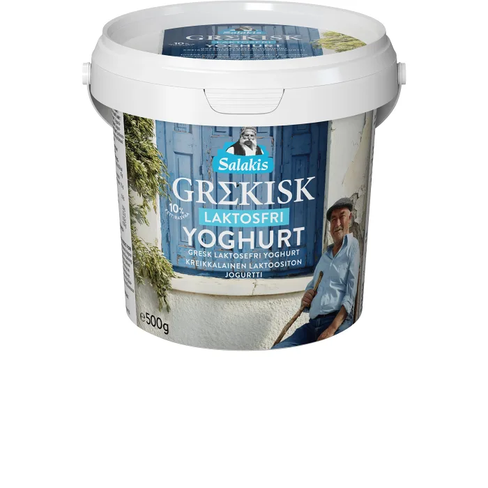 Yoghurt Grekisk Laktosfri 500g Lindahls