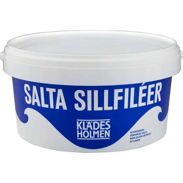 Saltsillfiléer 2,2kg Klädesholmen