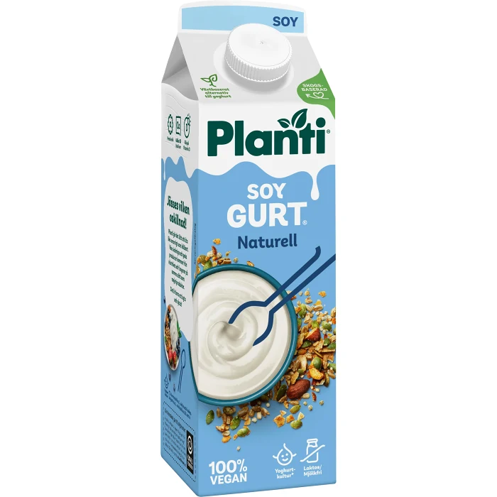 Soygurt Naturell 1l Planti