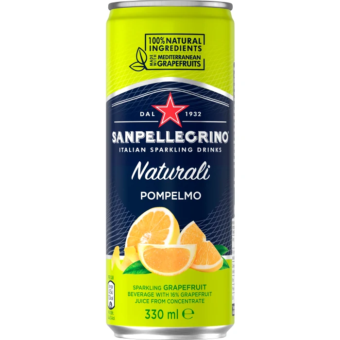 Läsk Pompelmo 33cl San Pellegrino
