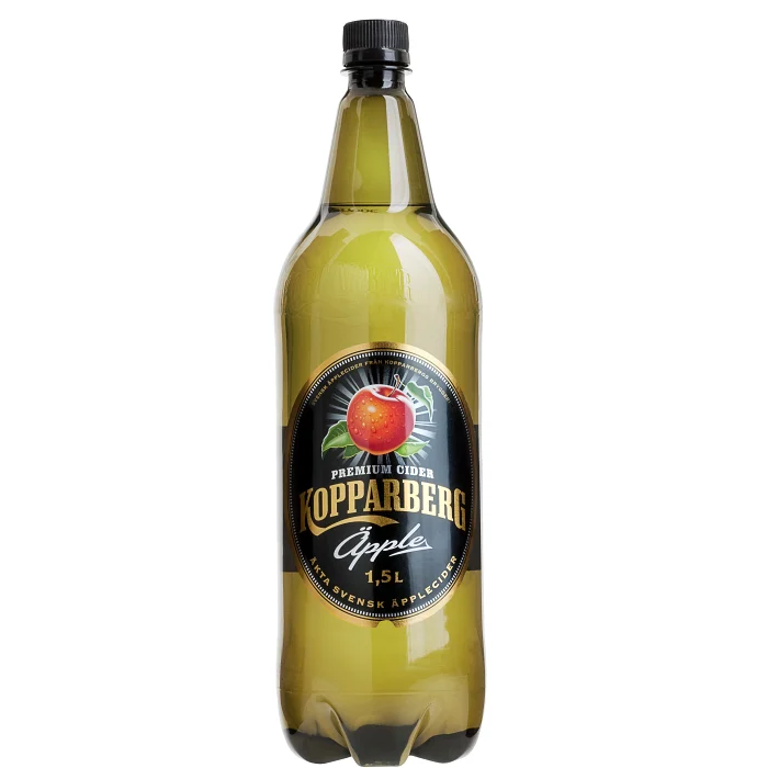 Äppelcider Alkoholfri 1,5l Kopparbergs