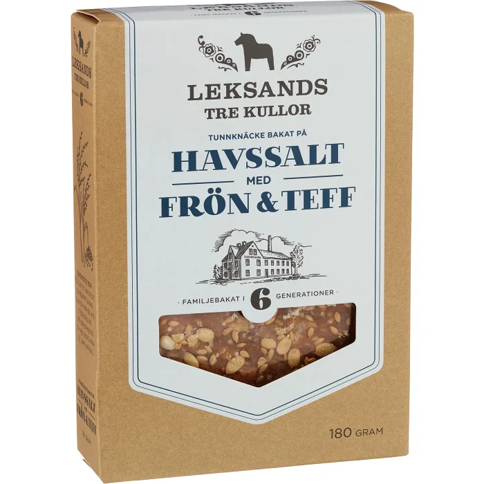 Tunnknäcke Havssal 180g Leksands Tre Kullor