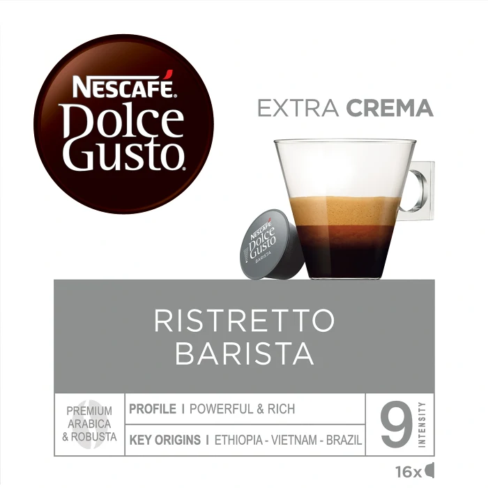 Kaffekapslar Ristretto Barista 16-p Dolce Gusto
