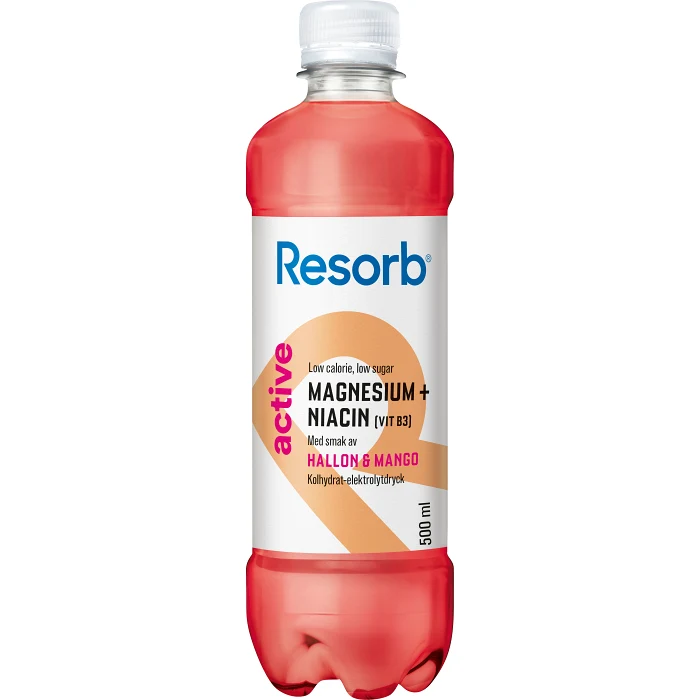 Vätskeersättning Hallon/Mango 50cl Resorb