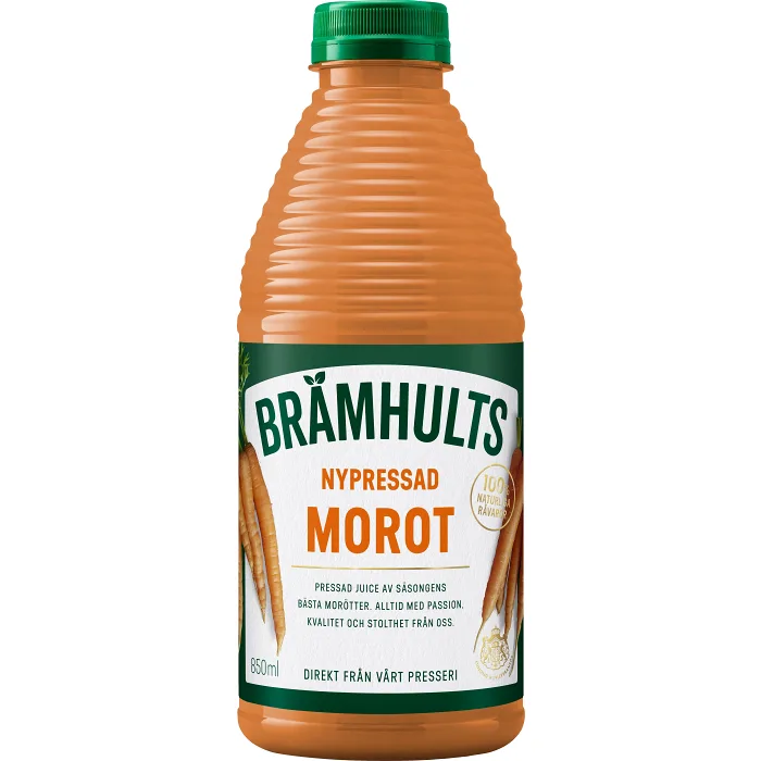 Morotsjuice Nypressad 850ml Brämhults