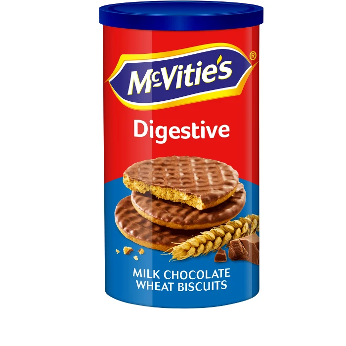 Digestive Wheat Biscuits Milk Chocolate 200g Mvitie's