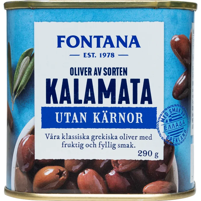 Oliver Kalamata Urkärnade 290g Fontana
