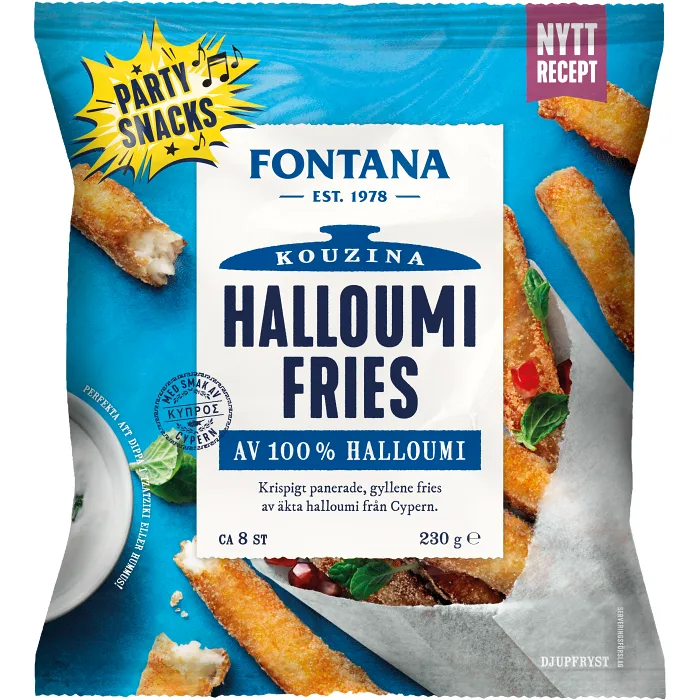 Halloumi Fries 230g Fontana