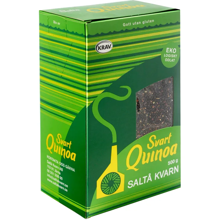 Quinoa Svart 500g KRAV Saltå Kvarn