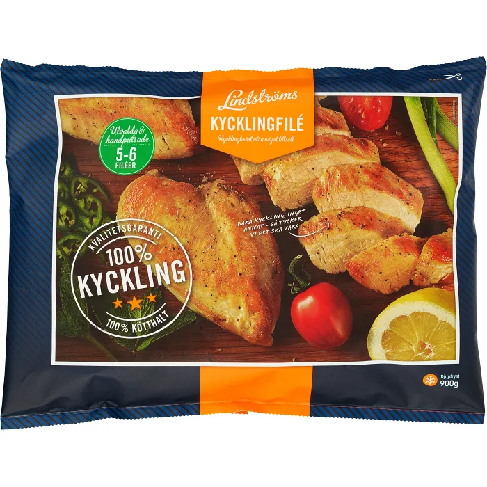 Kycklingfile 900g Lindströms