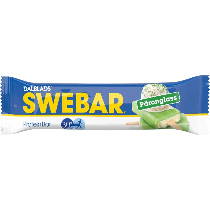 Proteinbar Swebar Päronglass 55g Dalblads