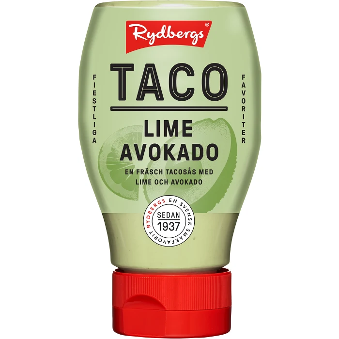 Tacosås Lime Avokado 250ml RYDBERGS