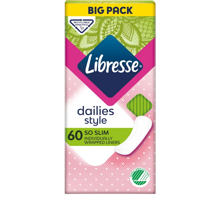 Trosskydd Daily Fresh So Slim Duopack 2 x 30-p Libresse
