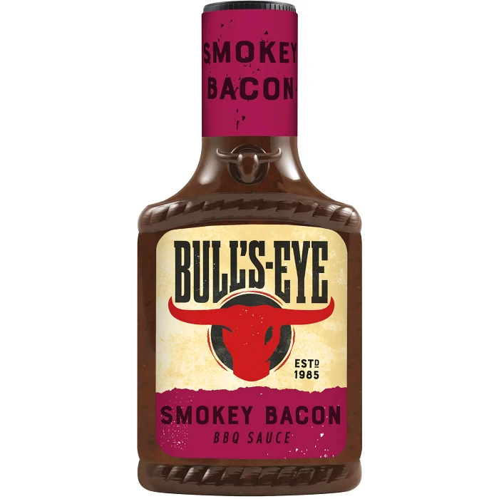 BBQsås Bull´s eye Smokey bacon 300ml Heinz
