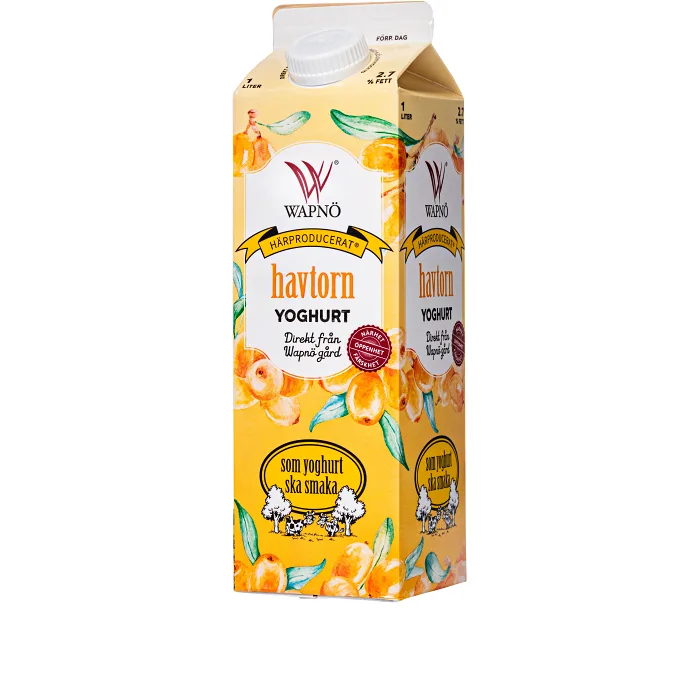 Yoghurt Havtorn 2,7% 1000g Wapnö