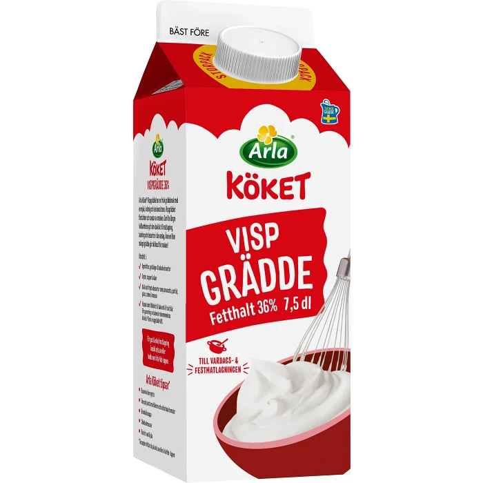 Vispgrädde 36% 7,5dl Arla Köket®