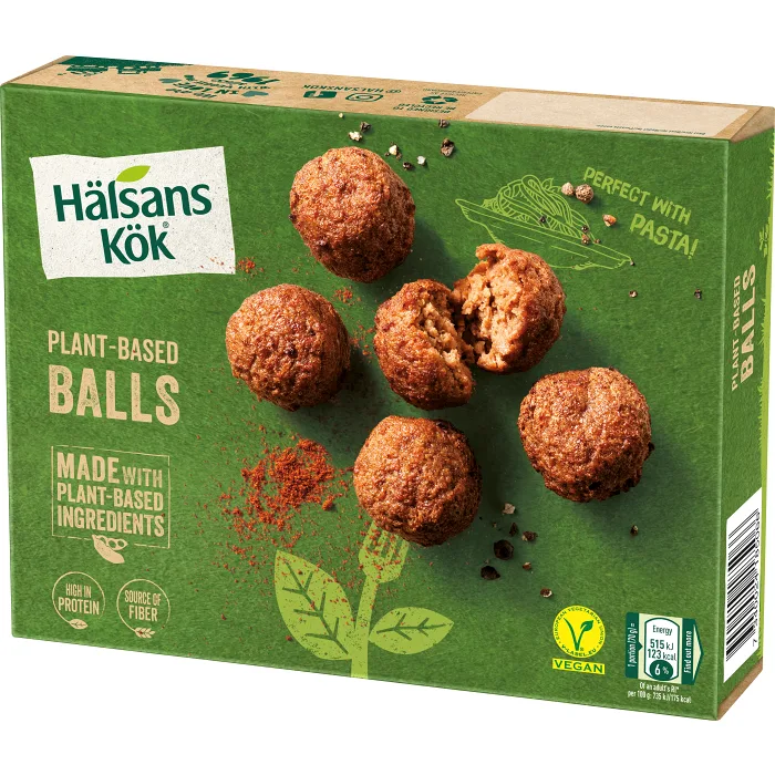 Veganska bullar 300g Hälsans kök