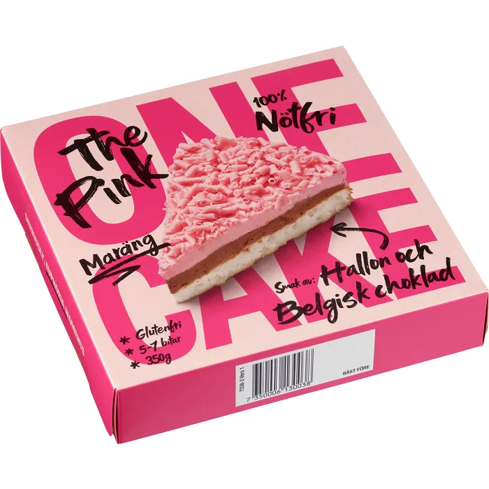 Marängtårta Hallon Pink Glutenfri 350g One Cake