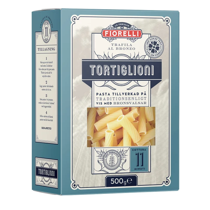 Pasta Tortiglioni Durumvete 500g  Fiorelli