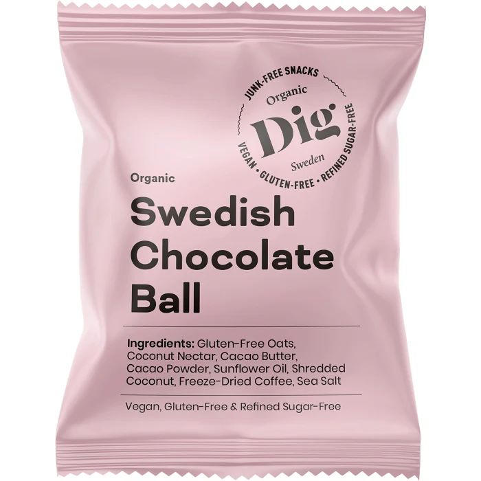 Chocolate Ball Swedish handmade 25g Dig
