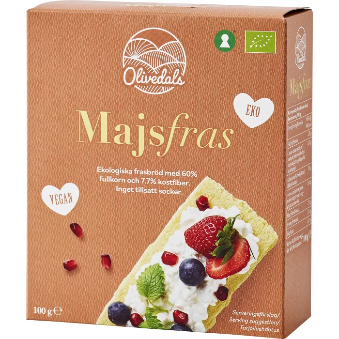 Majsfras 100g Olivedals