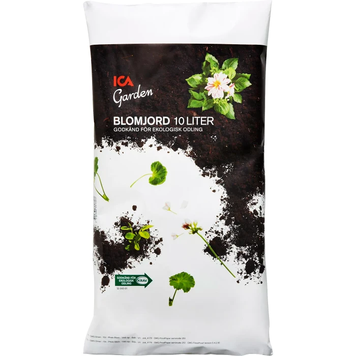 Blomjord 10l ICA Garden