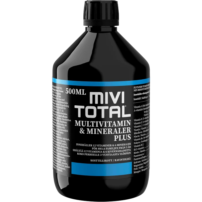 Vitamin och Mineralkomplex 500ml Mivitotal plus