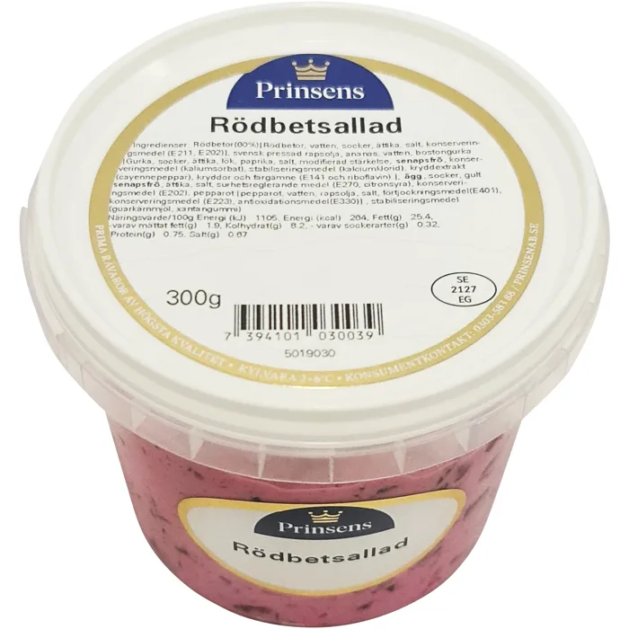 Rödbetssallad 300g Prinsens Sill & Sallader