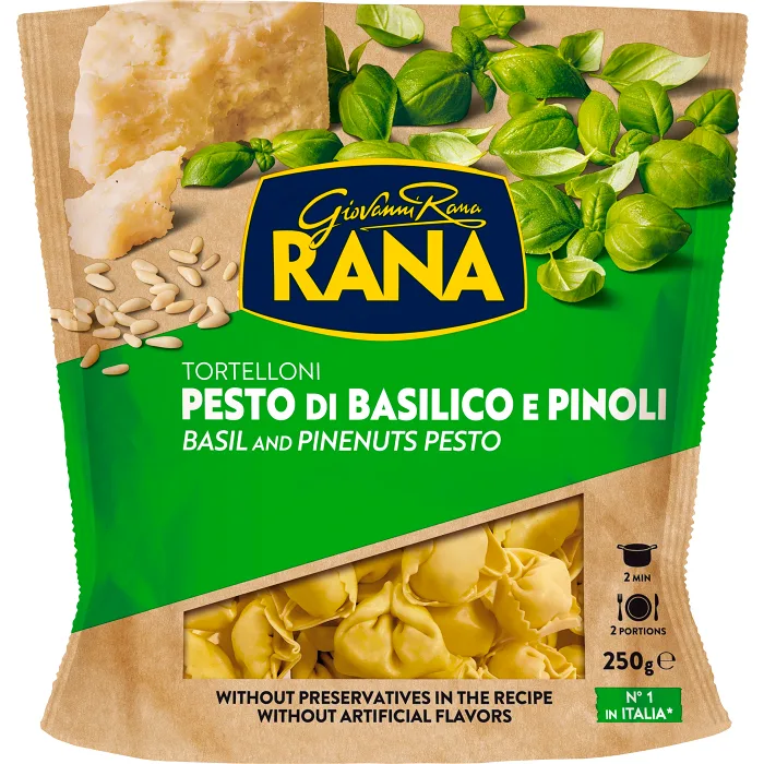 Tortelloni med Pesto Färsk 250g Rana